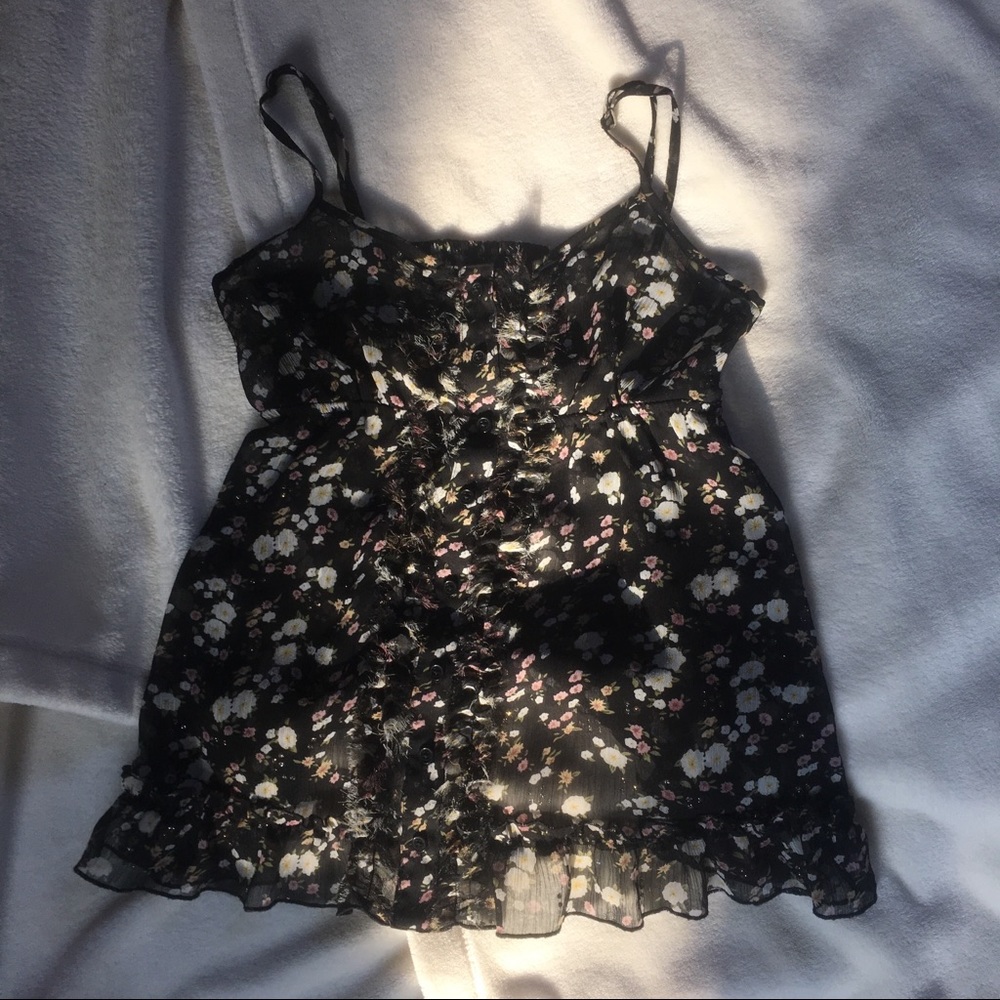 Floral Babydoll Top